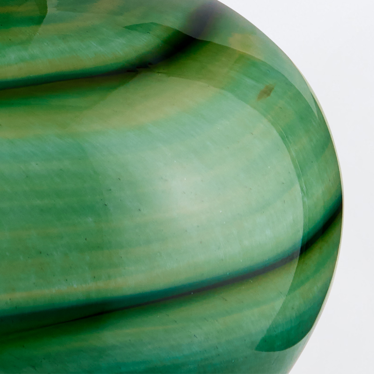 Averney French Provincial Table Lamp Green Marbled Glass Antique Brass Averney French Provincial Table Lamp Green Marbled Glass Antique Brass — detail view