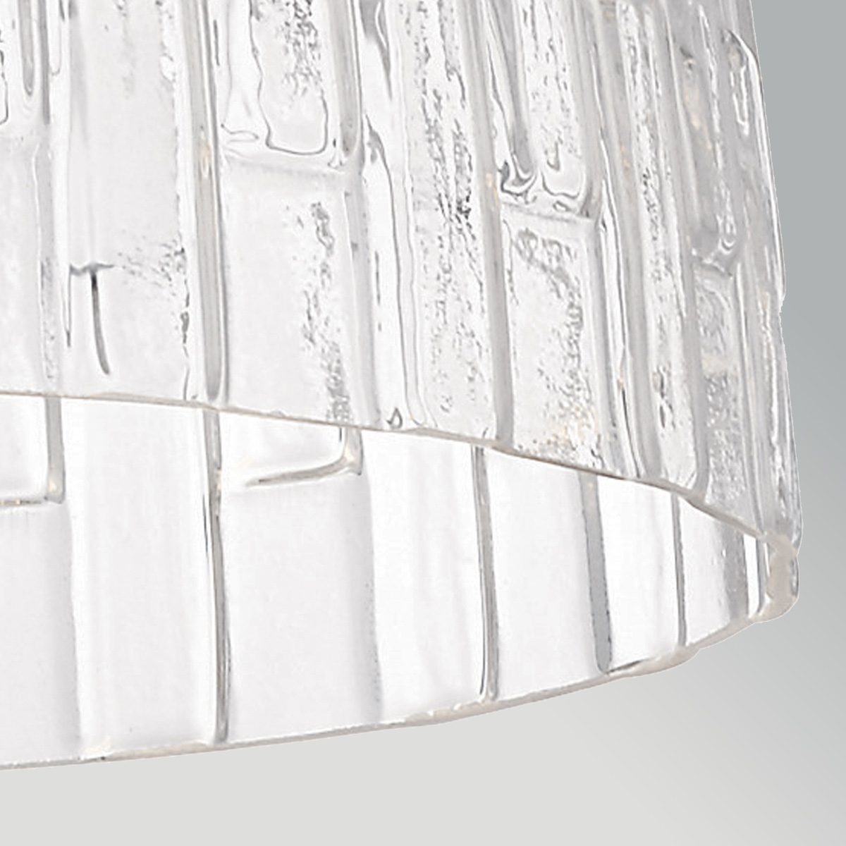 Balmore Court Faceted Glass Kitchen Pendant Black Balmore Court Faceted Glass Kitchen Pendant Black — detail view