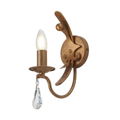 Balmore Court French Provincial Wall Light Gold Patina