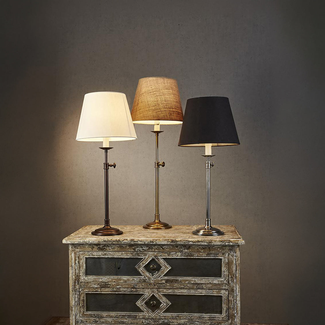 Barlborough French Provincial Table Lamp Base Antique Brass Barlborough French Provincial Table Lamp Base Antique Brass