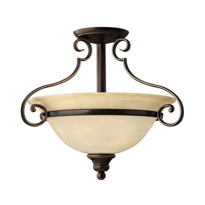 Barrowmere French Provincial Ceiling Semi-Flush Antique Bronze