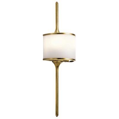 Belair Cove Heritage Wall Light Natural Brass