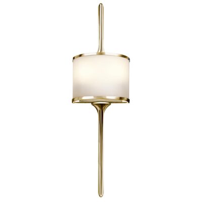 Belair Cove Wall Light in Polished Brass