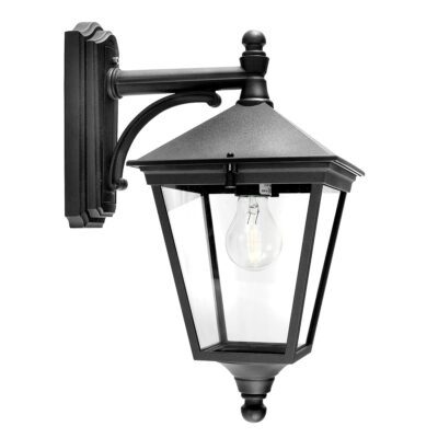 Belcourt Traditional Wall Lantern Black