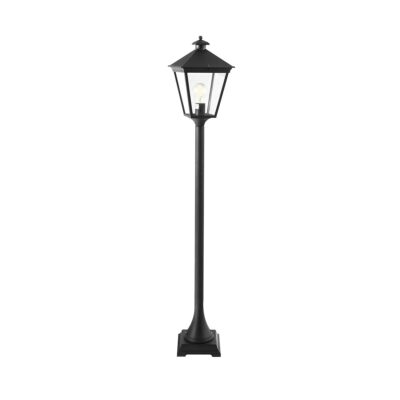 Belcourt Wall Lantern Traditional Outdoor Pillar Lantern Black
