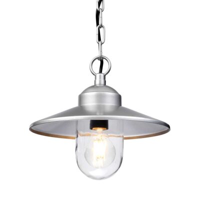 Bellcastle Field Hamptons Chain Lantern Silver