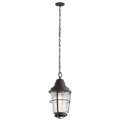 Bellcove Harbor Hamptons Chain Lantern Weathered Zinc