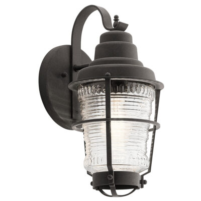 Bellcove Harbor Heritage Outdoor Wall Lantern Weathered Zinc