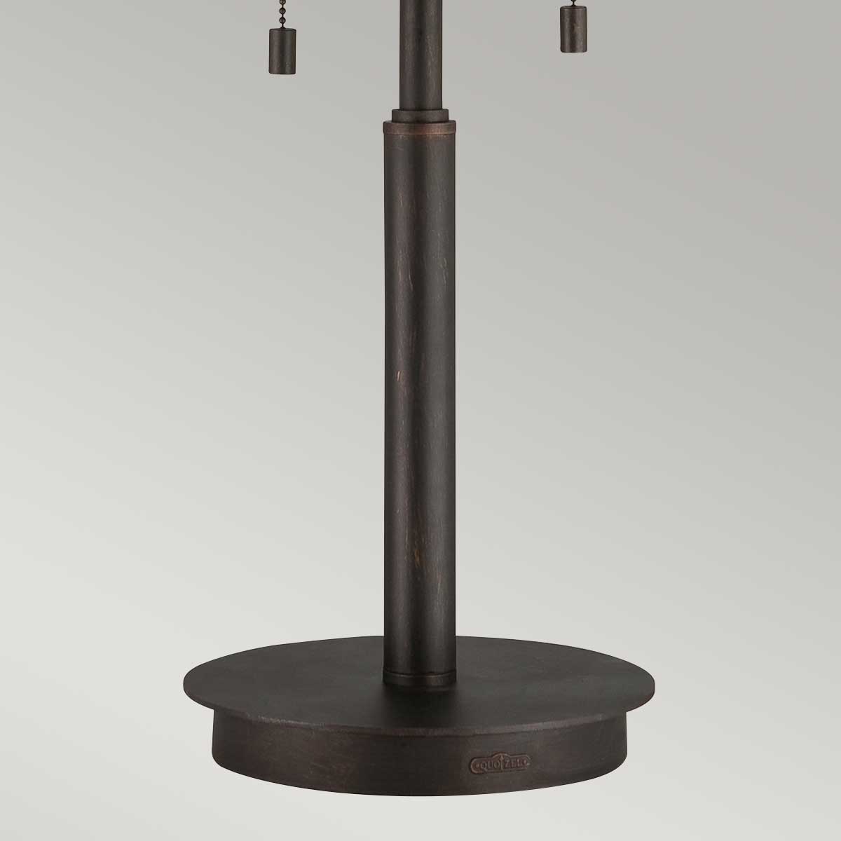 Bellhaven Cove Heritage Table Lamp In Copper Bellhaven Cove Heritage Table Lamp In Copper — detail view