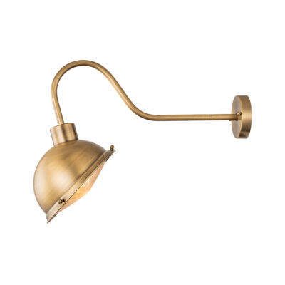 Bellmont Row Hamptons Outdoor Wall Light Antique Brass