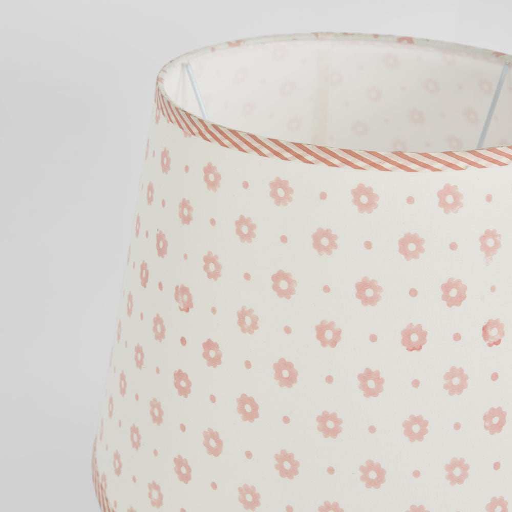 Belvedere French Provincial Floral Block Print Lamp Shade Pink Belvedere French Provincial Floral Block Print Lamp Shade Pink