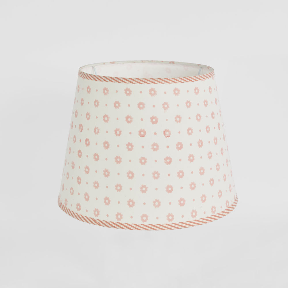 Belvedere French Provincial Floral Block Print Lamp Shade Pink