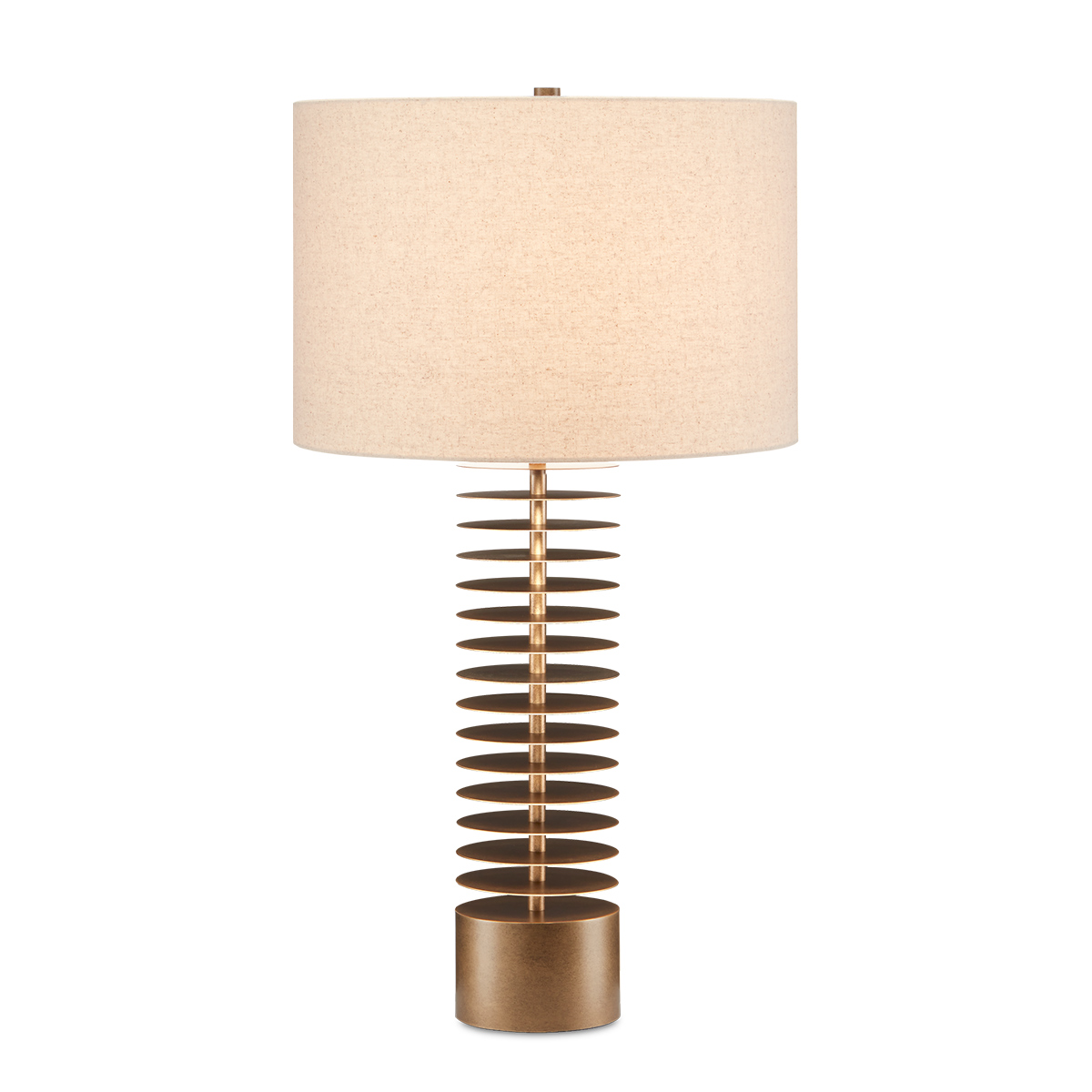 Berrima Vale Heritage Table Lamp Antique Brass