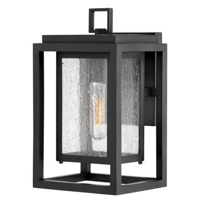 Birchgrove Reach Hamptons Outdoor Wall Light Black