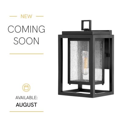 Birchgrove Reach Hamptons Outdoor Wall Light Black