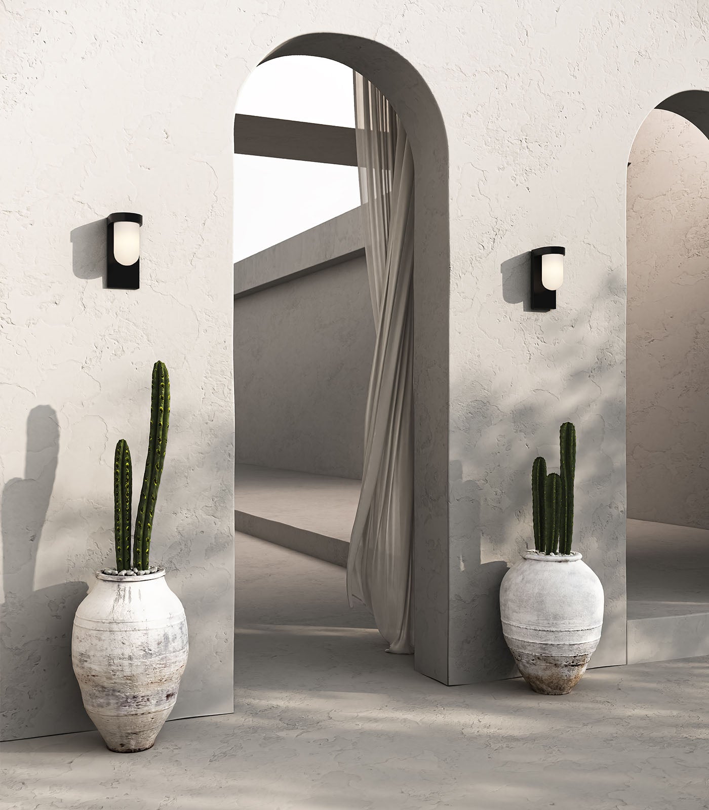 Birchmoor Marine Style Outdoor Wall Light Clear / Flat, Clear / Round, White / Flat, White / Round Birchmoor Marine Style Outdoor Wall Light Clear / Flat, Clear / Round, White / Flat, White / Round