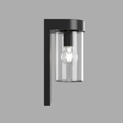 Birchmoor Marine Style Outdoor Wall Light Clear / Flat, Clear / Round, White / Flat, White / Round