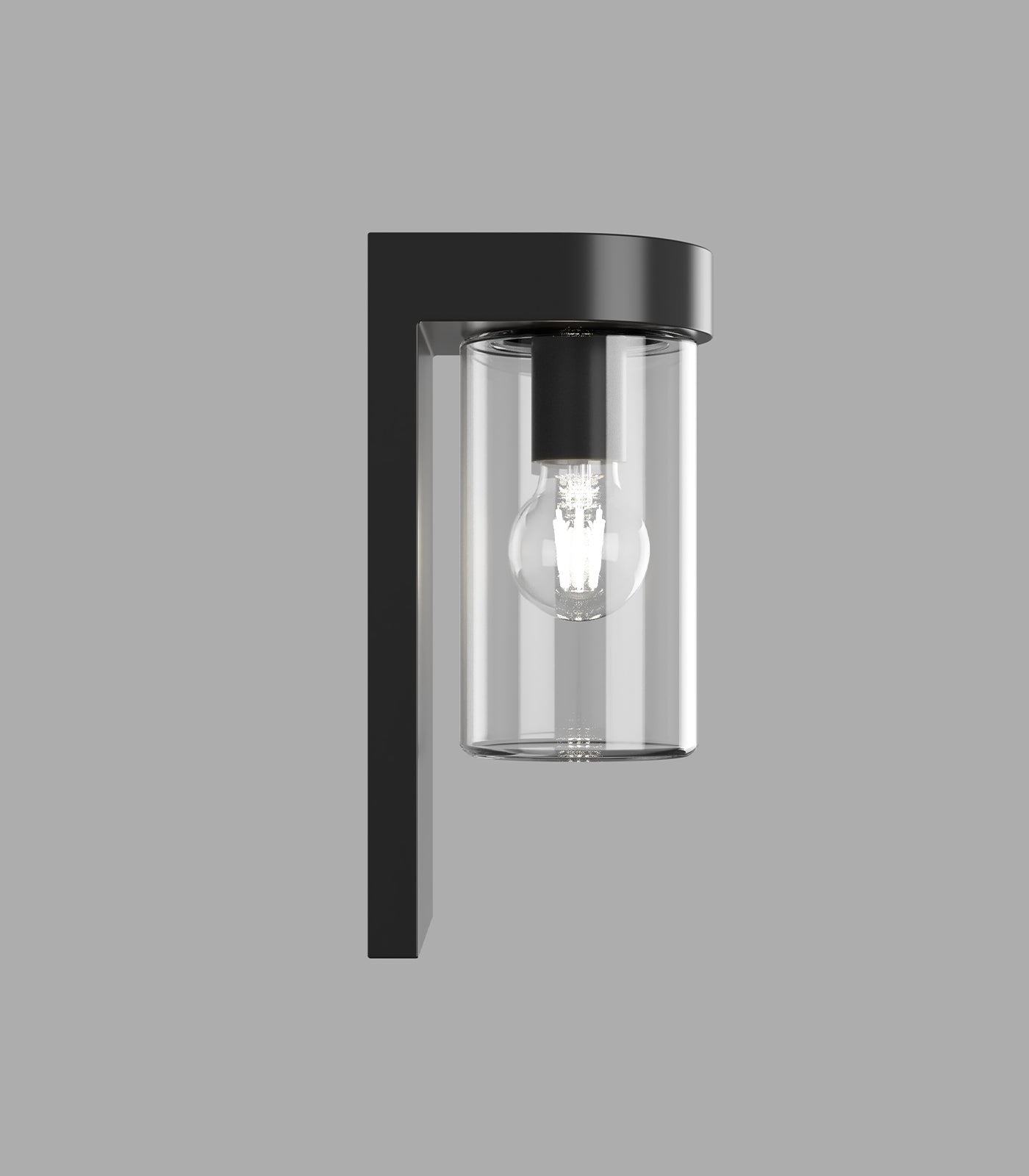 Birchmoor Marine Style Outdoor Wall Light Clear / Flat, Clear / Round, White / Flat, White / Round