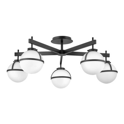 Blackmoor Steel Mid-Century Ceiling Semi-Flush