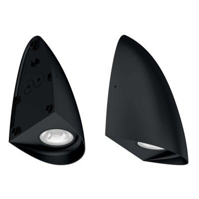 Blackrow LED Wall Light Black