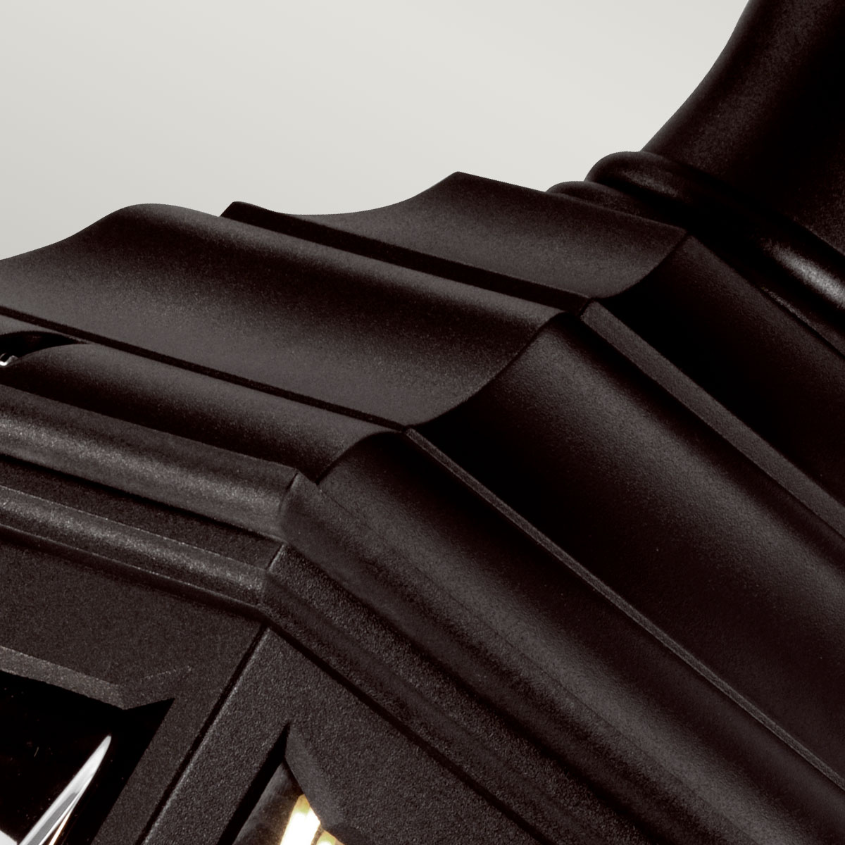 Blackthorn Pillar Traditional Outdoor Pedestal Lantern Black Blackthorn Pillar Traditional Outdoor Pedestal Lantern Black — detail view
