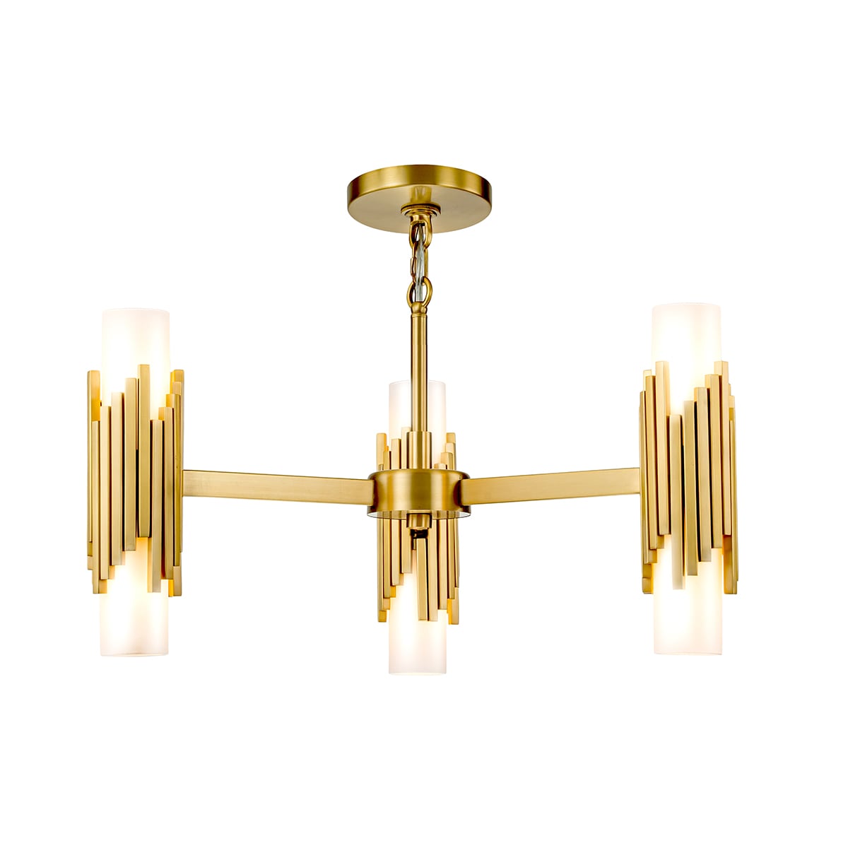Blackwood Manor Contemporary Chandelier Aged Brass Blackwood Manor Contemporary Chandelier Aged Brass