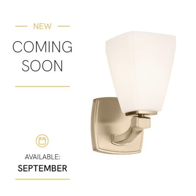 Blythefield Hamptons Wall Light Champagne Bronze