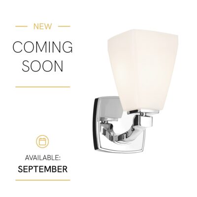 Blythefield Hamptons Wall Light Polished Chrome