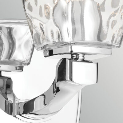 Blythefield Hamptons Wall Light Polished Chrome — detail view