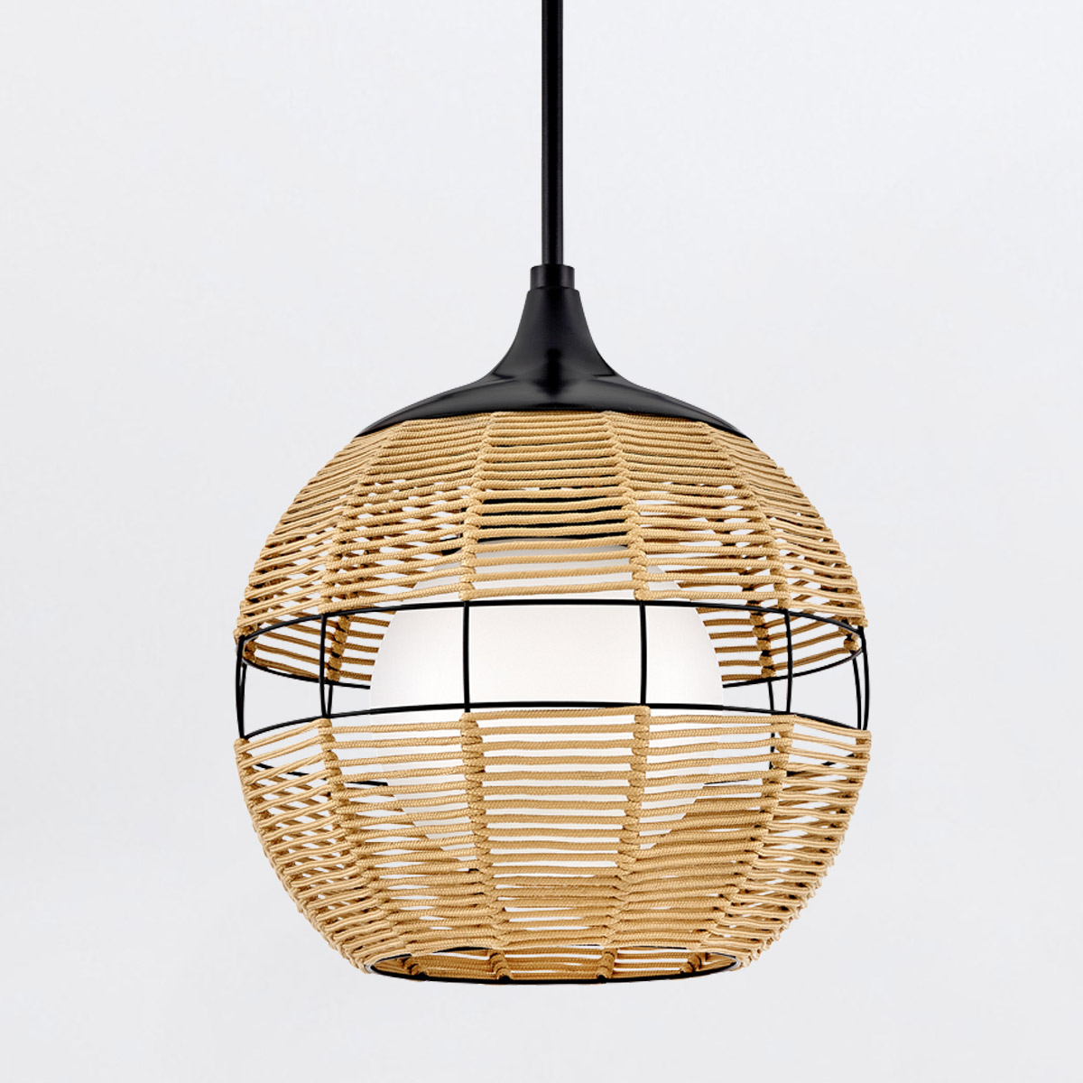 Brackenwood Hamptons Outdoor Pendant Black Camel Brackenwood Hamptons Outdoor Pendant Black Camel — detail view