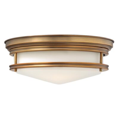 Bramfield Contemporary Ceiling Flush Brushed Bronze