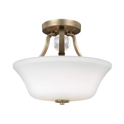Bramhurst Hamptons Ceiling Semi-Flush Sunset Gold