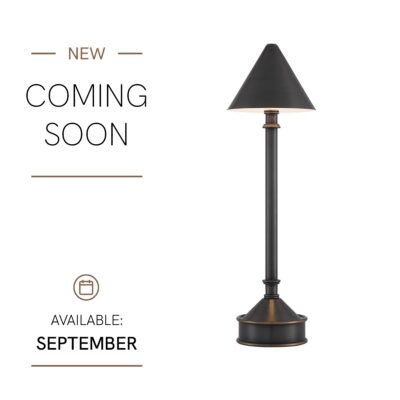 Bramwick Cordless Traditional Table Lamp Oil Rubbed Bronze