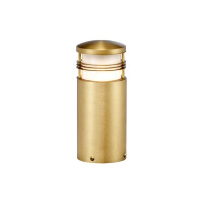 Brightgate Coastal Brushed Brass Outdoor Bollard