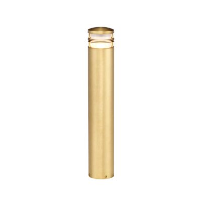 Brightgate Coastal Brushed Brass Outdoor Bollard Light