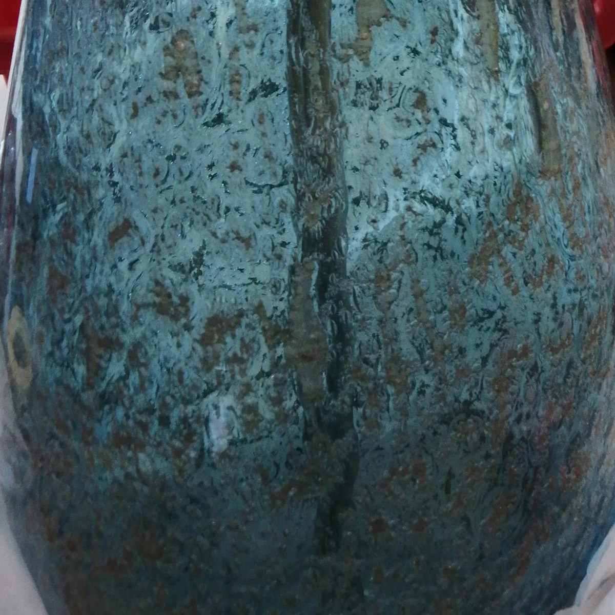 Brightholme Hamptons Table Lamp Pale Blue Speckle Brightholme Hamptons Table Lamp Pale Blue Speckle — detail view