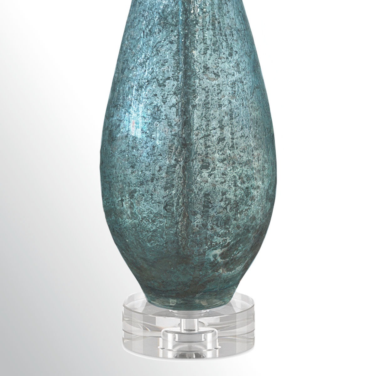 Brightholme Hamptons Table Lamp Pale Blue Speckle Brightholme Hamptons Table Lamp Pale Blue Speckle — detail view