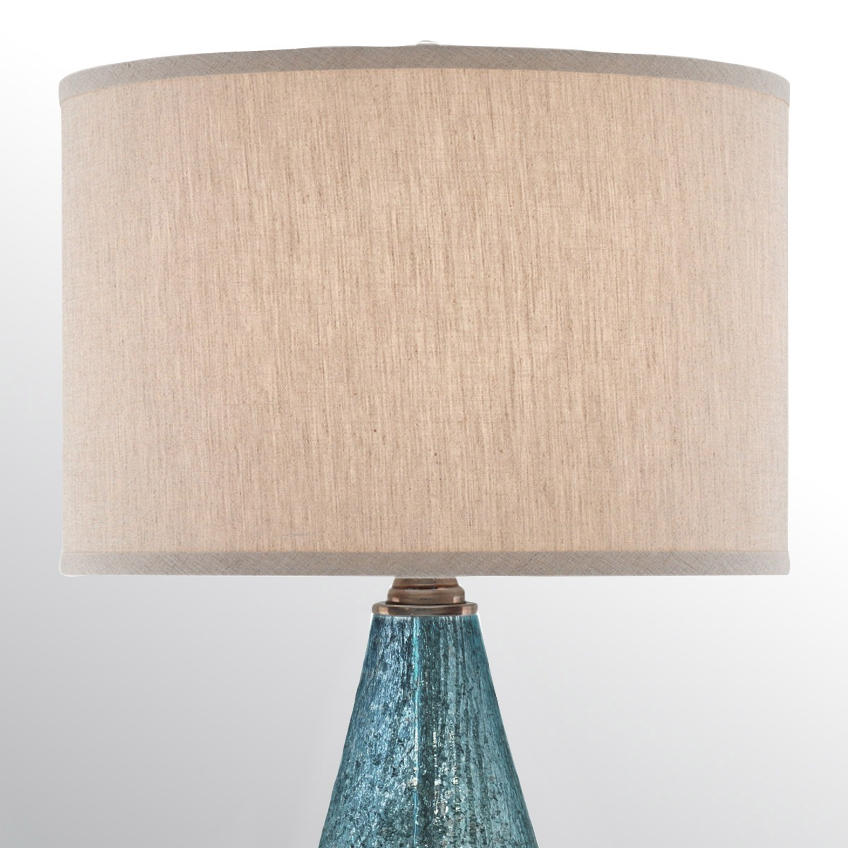 Brightholme Hamptons Table Lamp Pale Blue Speckle Brightholme Hamptons Table Lamp Pale Blue Speckle — detail view