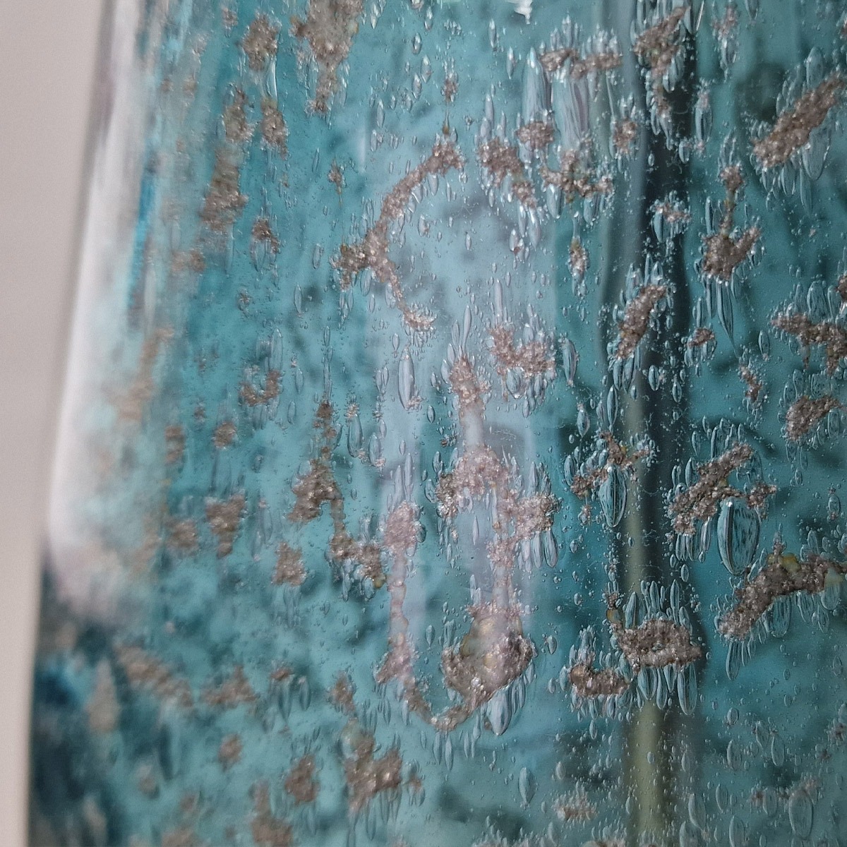 Brightholme Hamptons Table Lamp Pale Blue Speckle Brightholme Hamptons Table Lamp Pale Blue Speckle — detail view