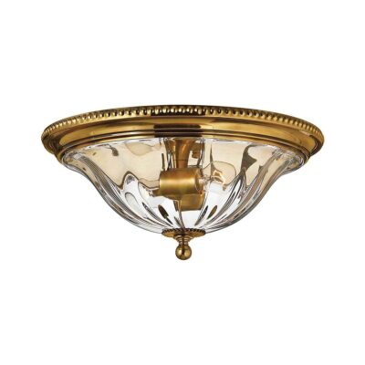 Buryfield French Provincial Ceiling Flush Burnished Brass