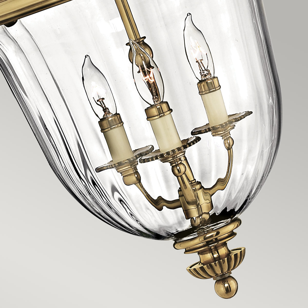 Buryfield French Provincial Pendant Burnished Brass Buryfield French Provincial Pendant Burnished Brass — detail view