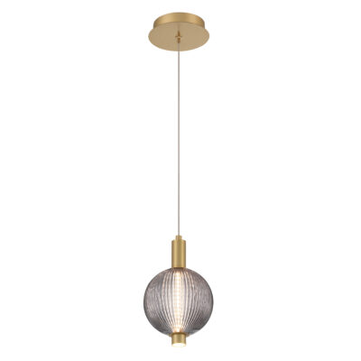 Cabarita Contemporary Mini Pendant Brushed Gold