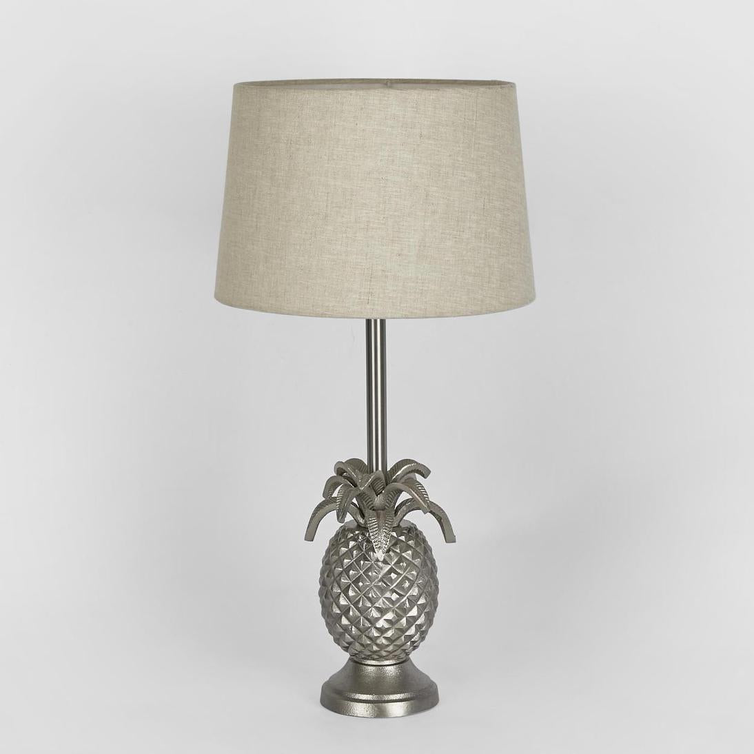 Calbourne Hamptons Pineapple Table Lamp Base Antique Silver Calbourne Hamptons Pineapple Table Lamp Base Antique Silver