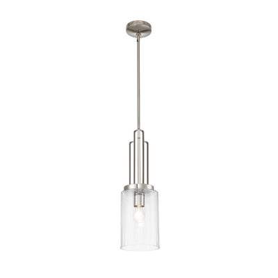 Camberdown Retro Modern Pendant Polished Nickel