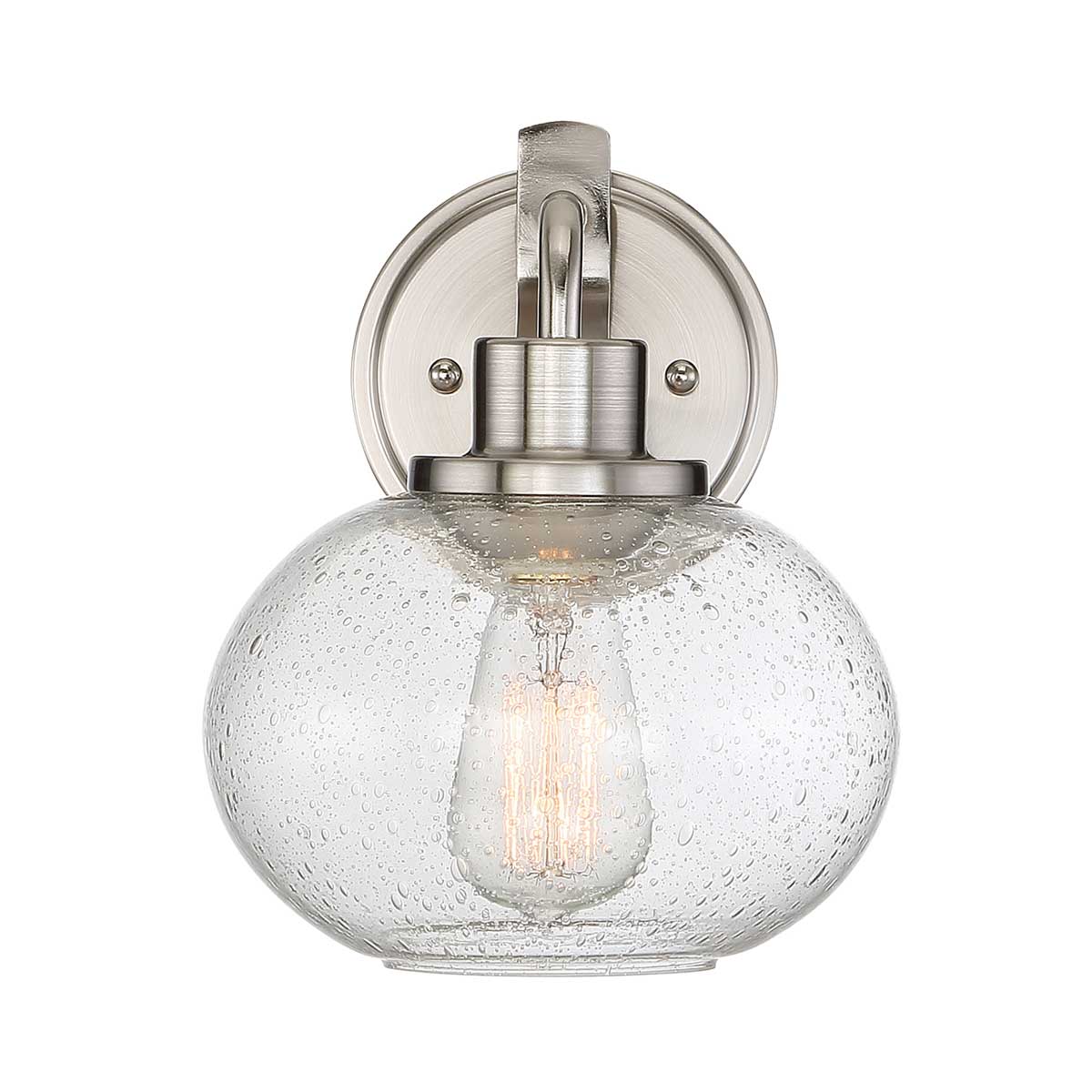Camberford Semi-Flush Hamptons Wall Light Brushed Nickel Camberford Semi-Flush Hamptons Wall Light Brushed Nickel