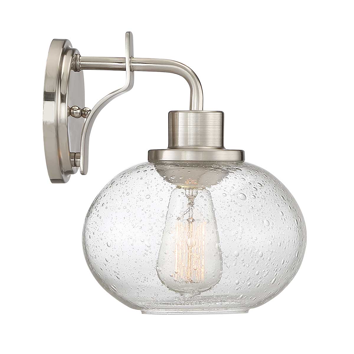 Camberford Semi-Flush Hamptons Wall Light Brushed Nickel Camberford Semi-Flush Hamptons Wall Light Brushed Nickel