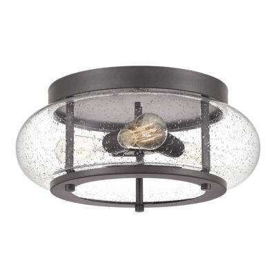 Camberford Semi-Flush Heritage Ceiling Light Old Bronze