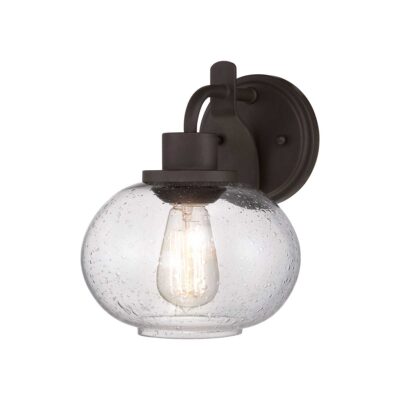 Camberford Semi-Flush Wall Light Old Bronze