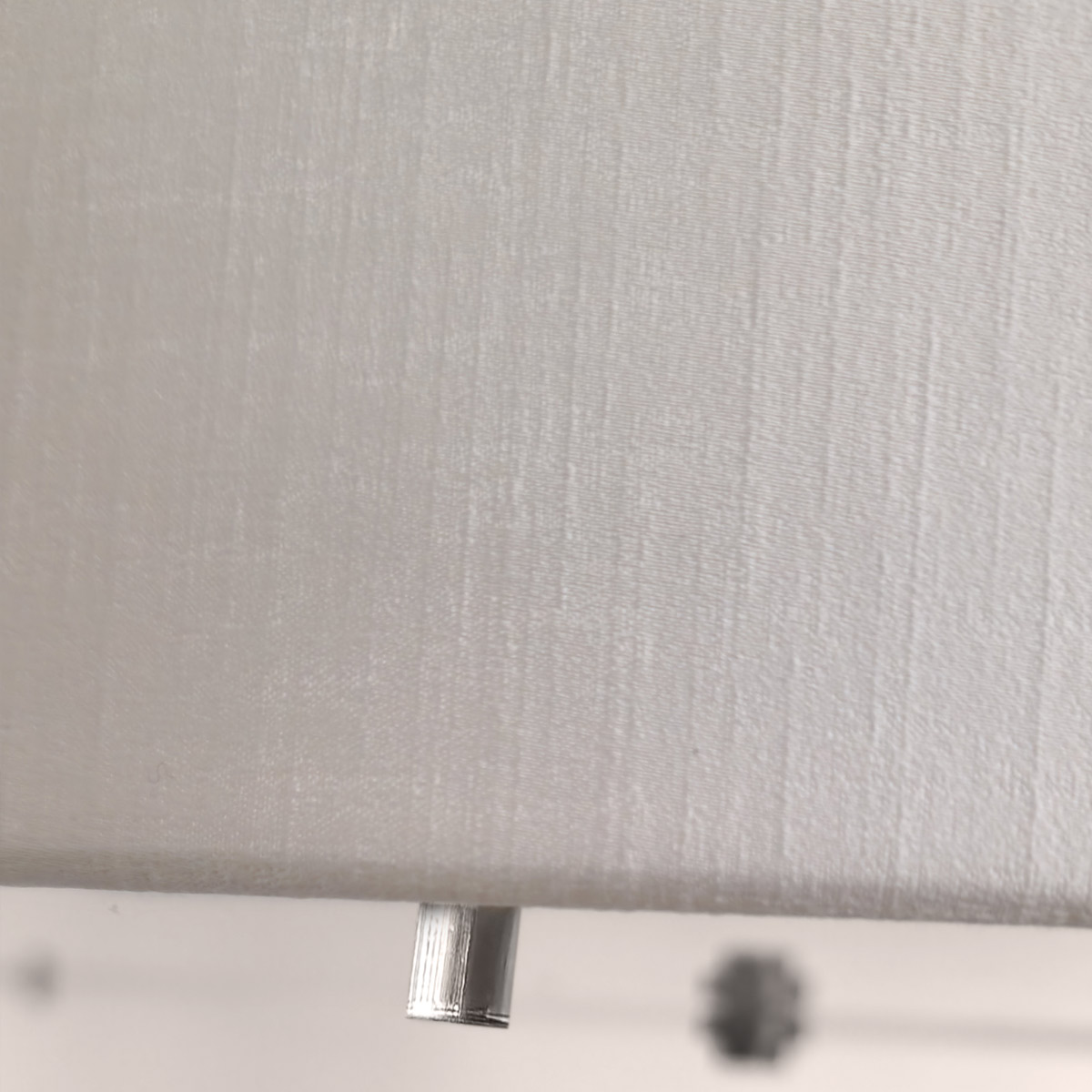 Camberton Hall Hamptons Drum Pendant Ivory Shade Polished Chrome Camberton Hall Hamptons Drum Pendant Ivory Shade Polished Chrome — detail view