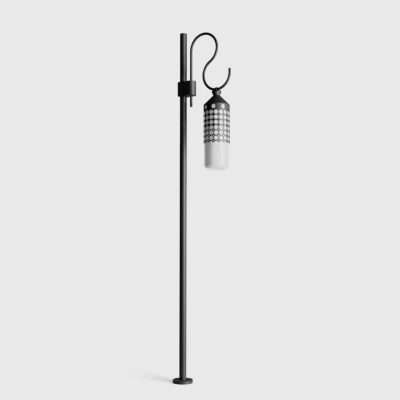 Camberton Pole Light Matte Black